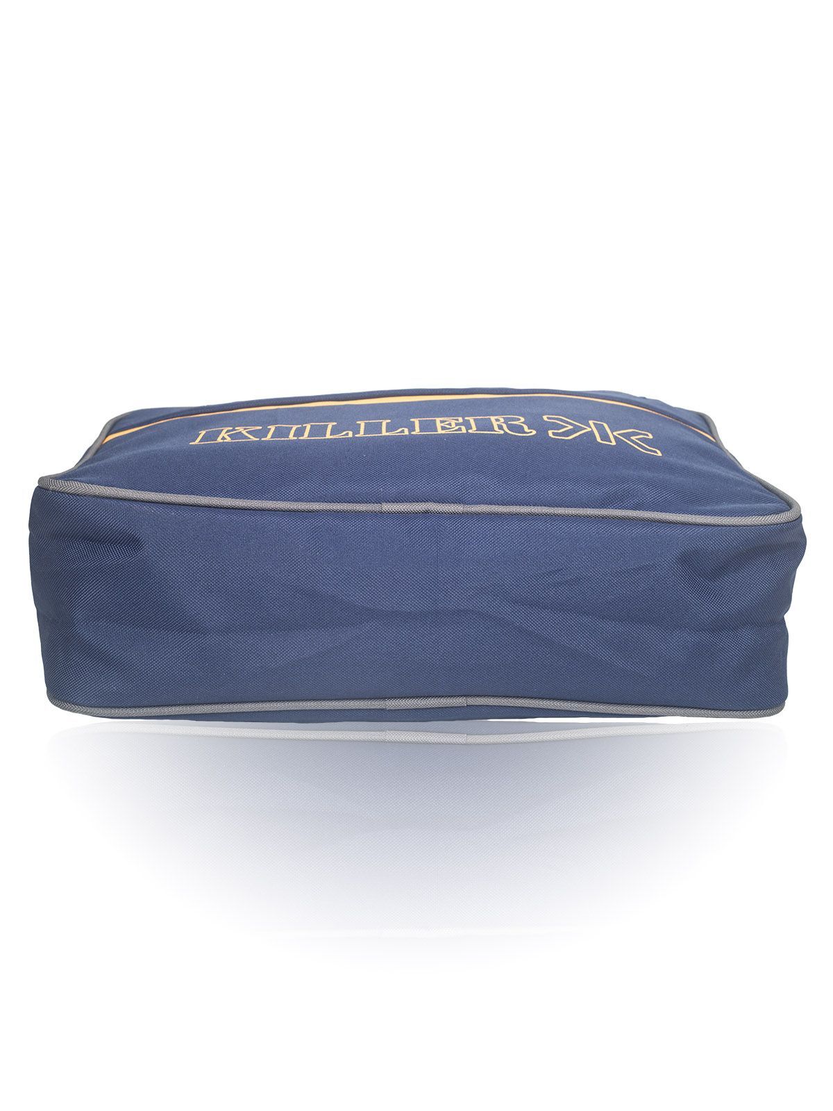 Trendy Pu Messenger Bag - Other Material, 13.75x10.5x4 Inches [Hxwxd], Navy/black | Stylish Sling Bag, Moisture Proof, Zipper Top, Customized Design, Size, Color, Logo, Weight