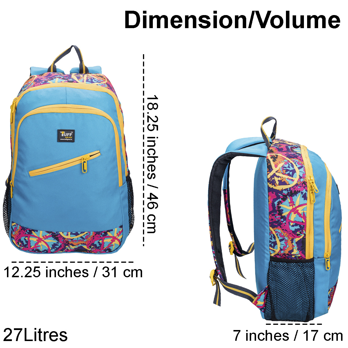 T.blue/red/navy/black Netherlands 27l Polyester Casual Backpack