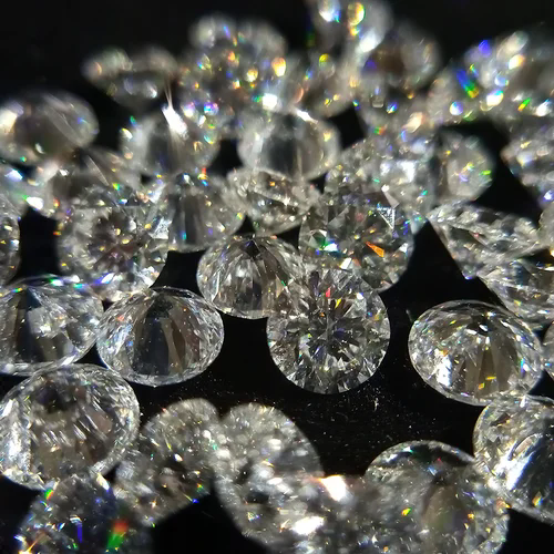 Cvd Diamonds For Earring Diamond Carat: As Per Requirement Carat