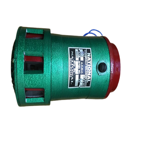 Green & Silver 2km Range Electrical Siren