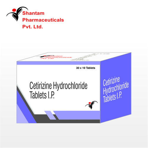 Cetirizine Hydrochloride Tablets Keep Dry & Cool Place