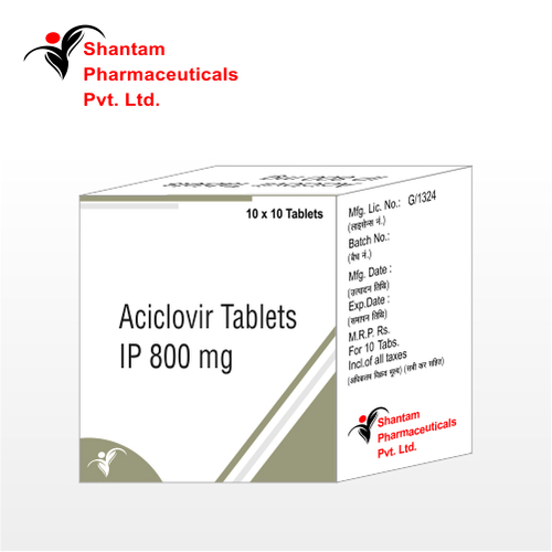 Aciclovir Tablets 800 Mg Dry Place