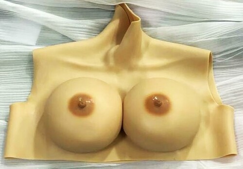 Whitish Silicone Body Suit