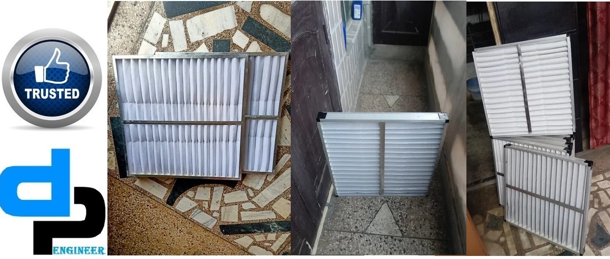 Ahu Pre Filters - Galvanized Steel, Aluminum Anodized, Ss304, 20x15x6 Inches | High Performance Air Filtration, Washable Micro Fiber Media, Suitable For Pharmaceuticals And Hospitals