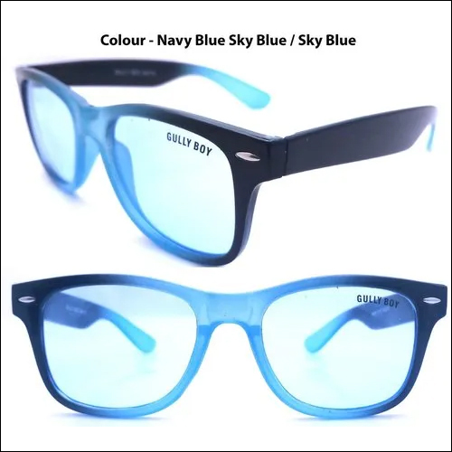 Blue Regular Wayfarer Sunglasses