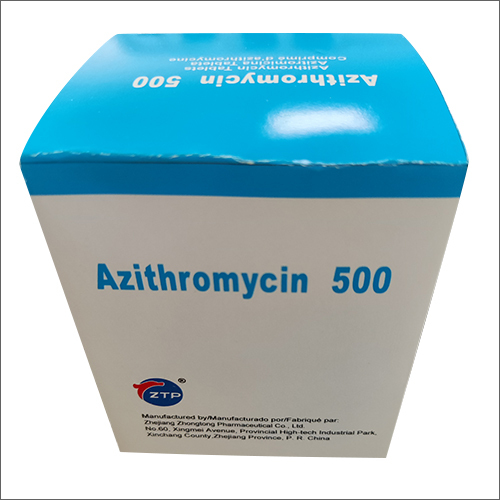 Azithromycin Tablets - 500mg, Macrolide Antibiotic For Diverse Bacterial Infections, Quick Results & Safe Usage