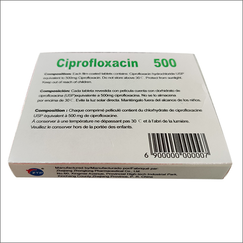 500mg Ciprofloxacin Tablets General Medicines