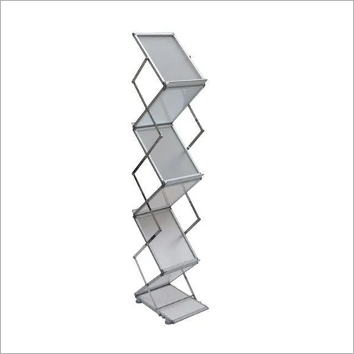 Aluminium Brochure Stand - Application: Library