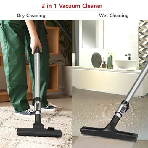 Black Wet And Dry Vacuum Cleaner
