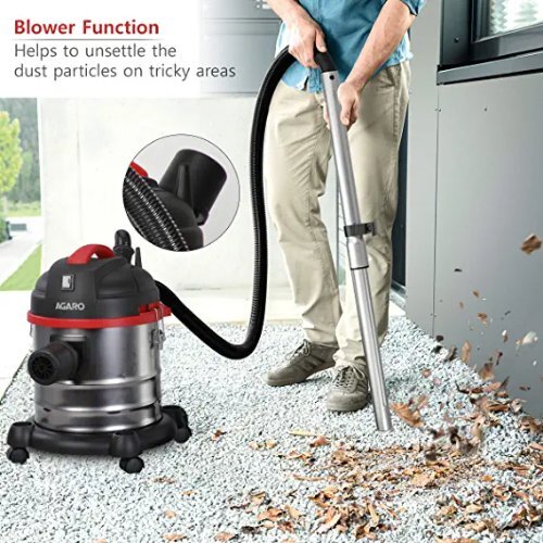 Black Wet And Dry Vacuum Cleaner