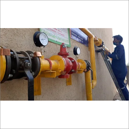 Commercial Kitchens Gas Pipe Line