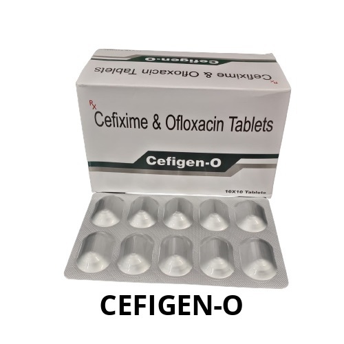 सेफिक्साइम और ओफलॉक्सासिन (Cefigen-o)
