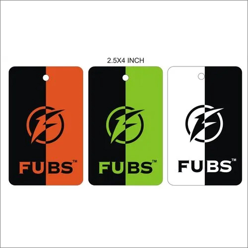 Multiclr Designer Clothes Hang Tag
