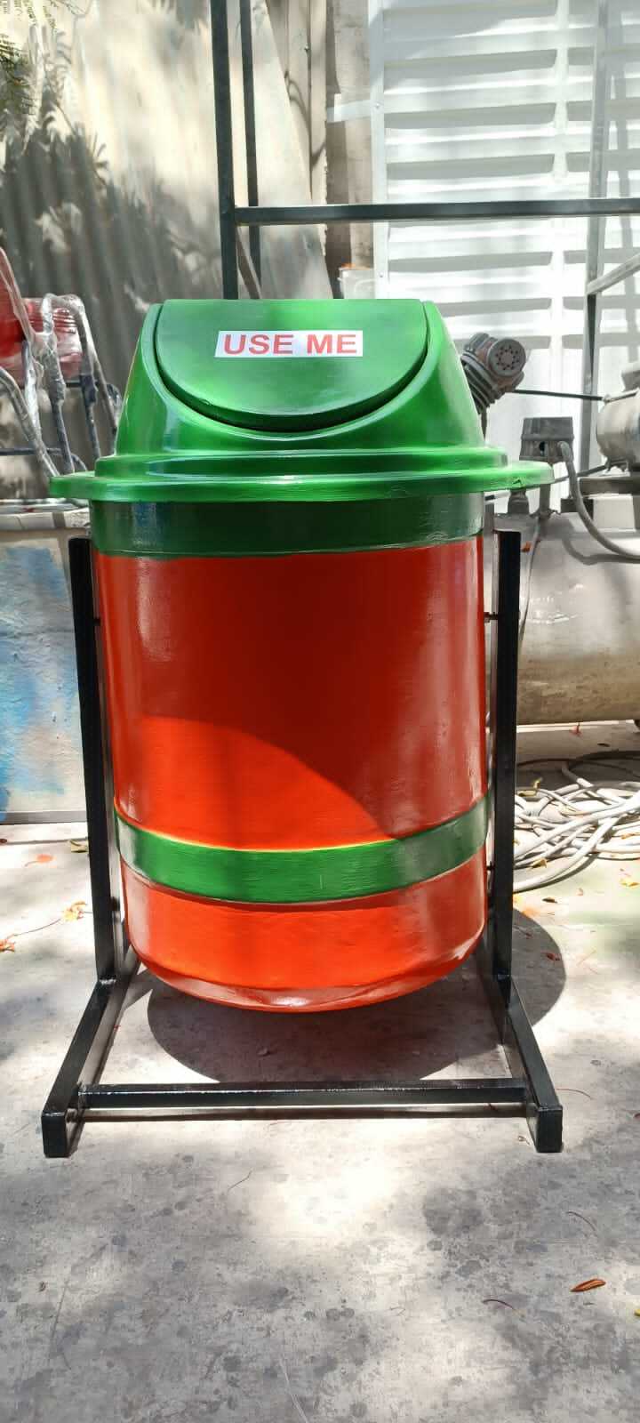 Fiberglass Swing Dustbin Application: Hospital