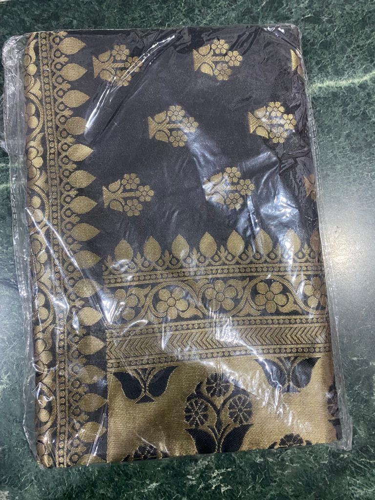 Banarasi Sarees - One Time Deals Collection With Blouse | Casual Washable Ethnic Wear, Customized Size, All Season Printed Pattern