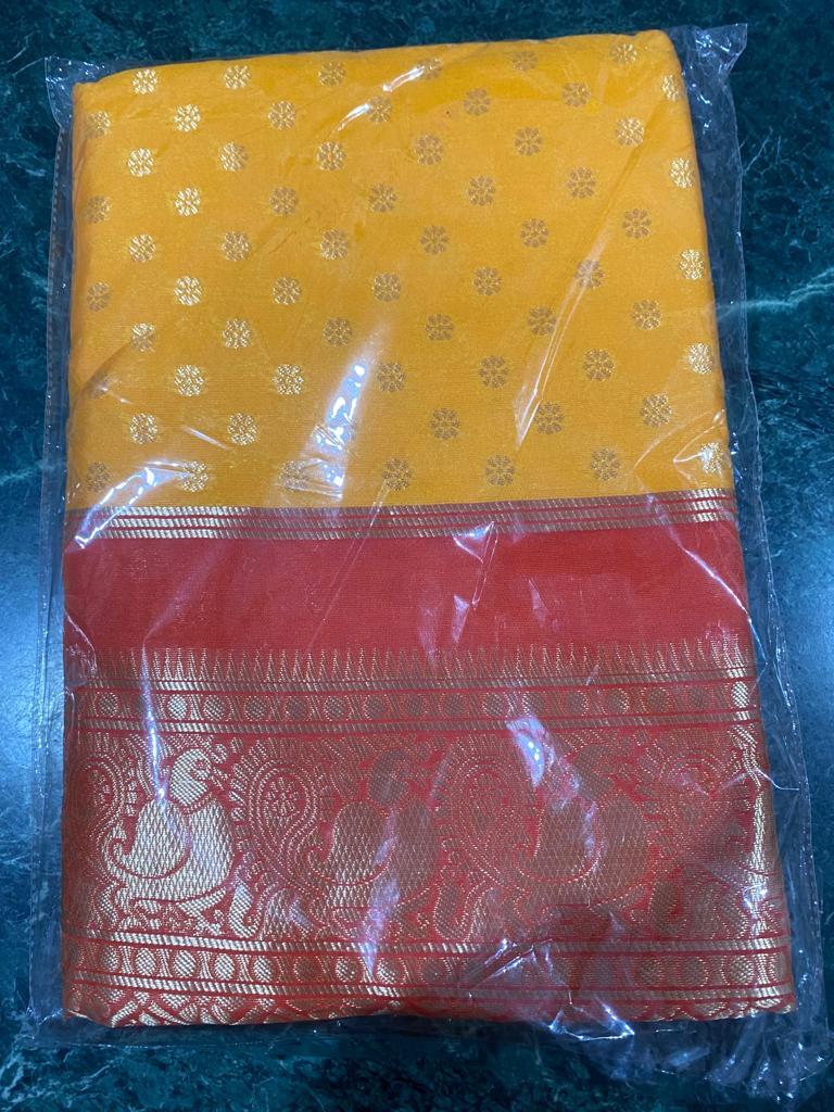 Banarasi Sarees - One Time Deals Collection With Blouse | Casual Washable Ethnic Wear, Customized Size, All Season Printed Pattern