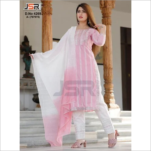 Rayon Kurti Pant Dupatta Set - Rayon Fabric, Casual Style for Ladies | Ideal for Rainy, Spring, Summer & Winter Seasons