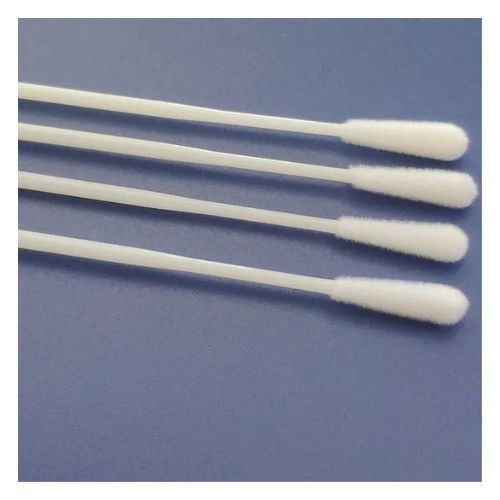Nylon Nasal Swab Accurex - Nylon Flocked Tip, 150 Mm Length, White | Disposable, Hospital Use, Fast Shipping