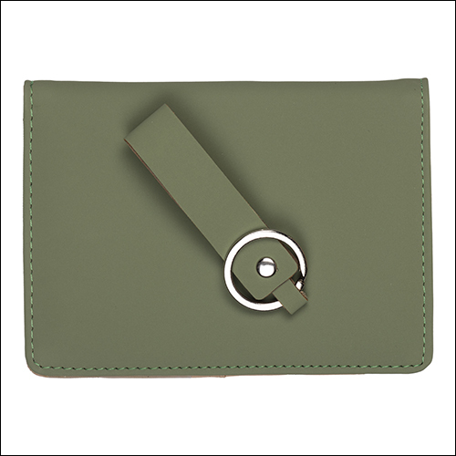 Green Passport Holder And Key Chain Set P3