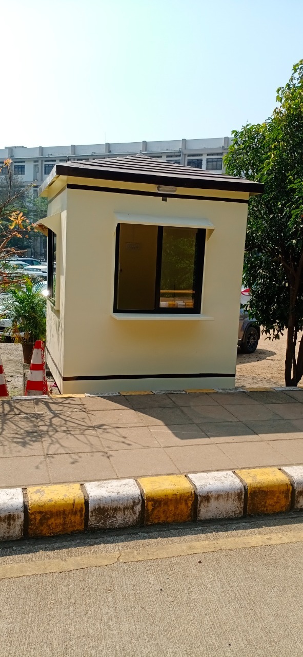 Portable Security Cabin - Frp Material, 8x8x8 Inch Dimensions | Elegant Design, Eco-friendly, Durable With Non-abrasive Finishing