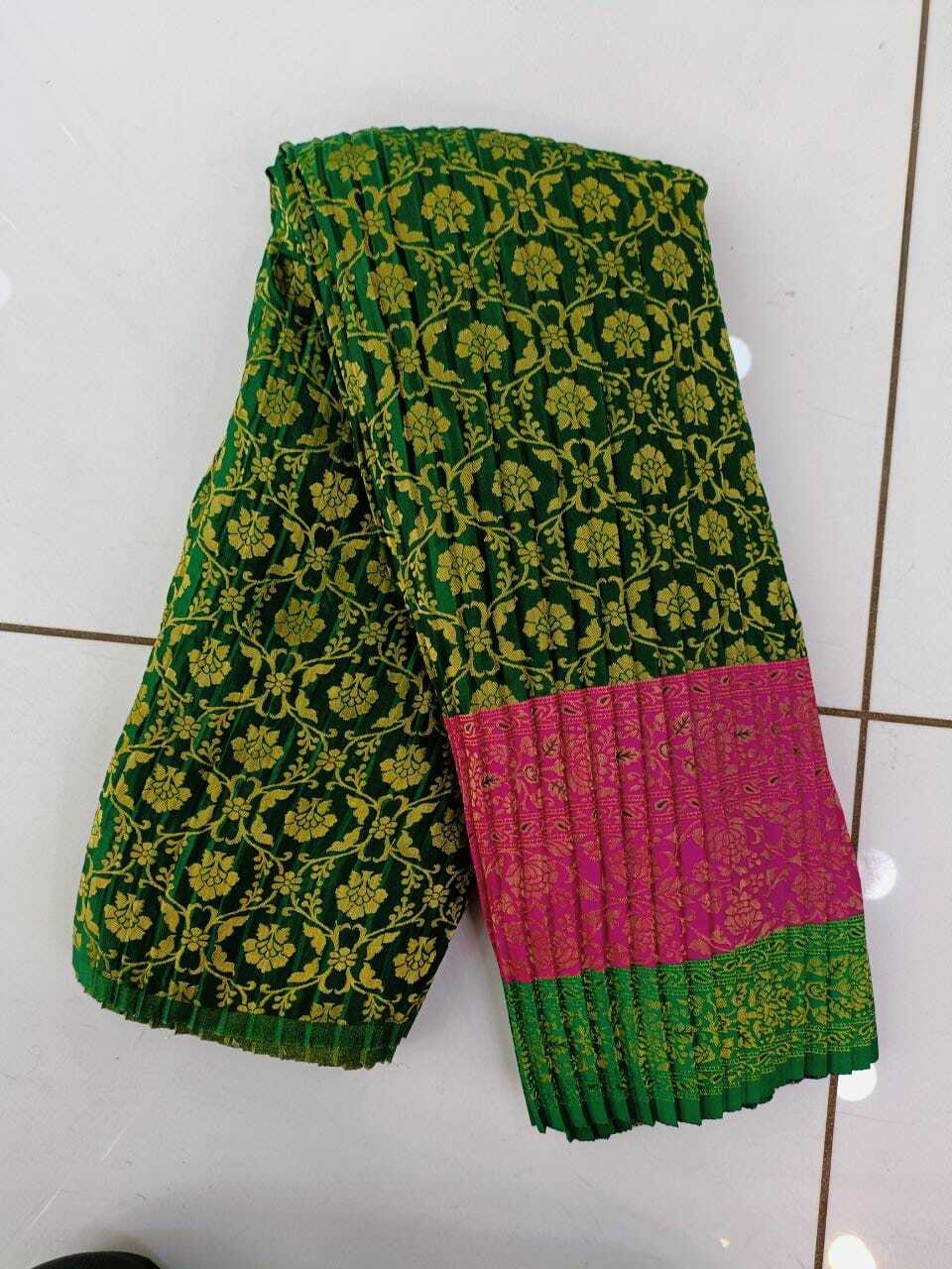 Banarasi Print Crush - Attributes: Quick Dry
