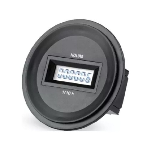HOUR METER - 24x48 Panel Mount Digital Hours Run/Elapsed Time Counter | Powered by 110Vac or 230Vac