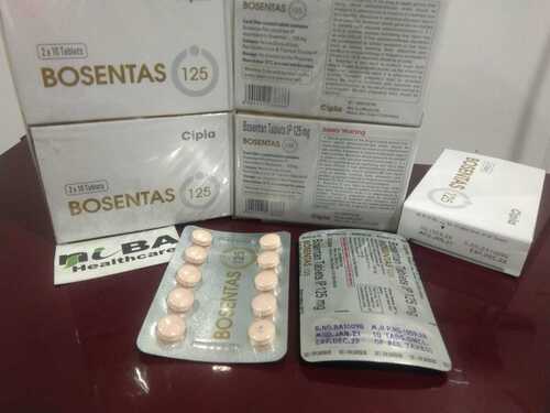 Bosentas 125 Mg Tab - Physical Form: Tablets