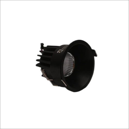20 Watt COB Downlight - Aluminum, Standard Size, Matte Black | Energy Efficient Design, Ideal for Home, Office & Colleges, Unique Light Patterns