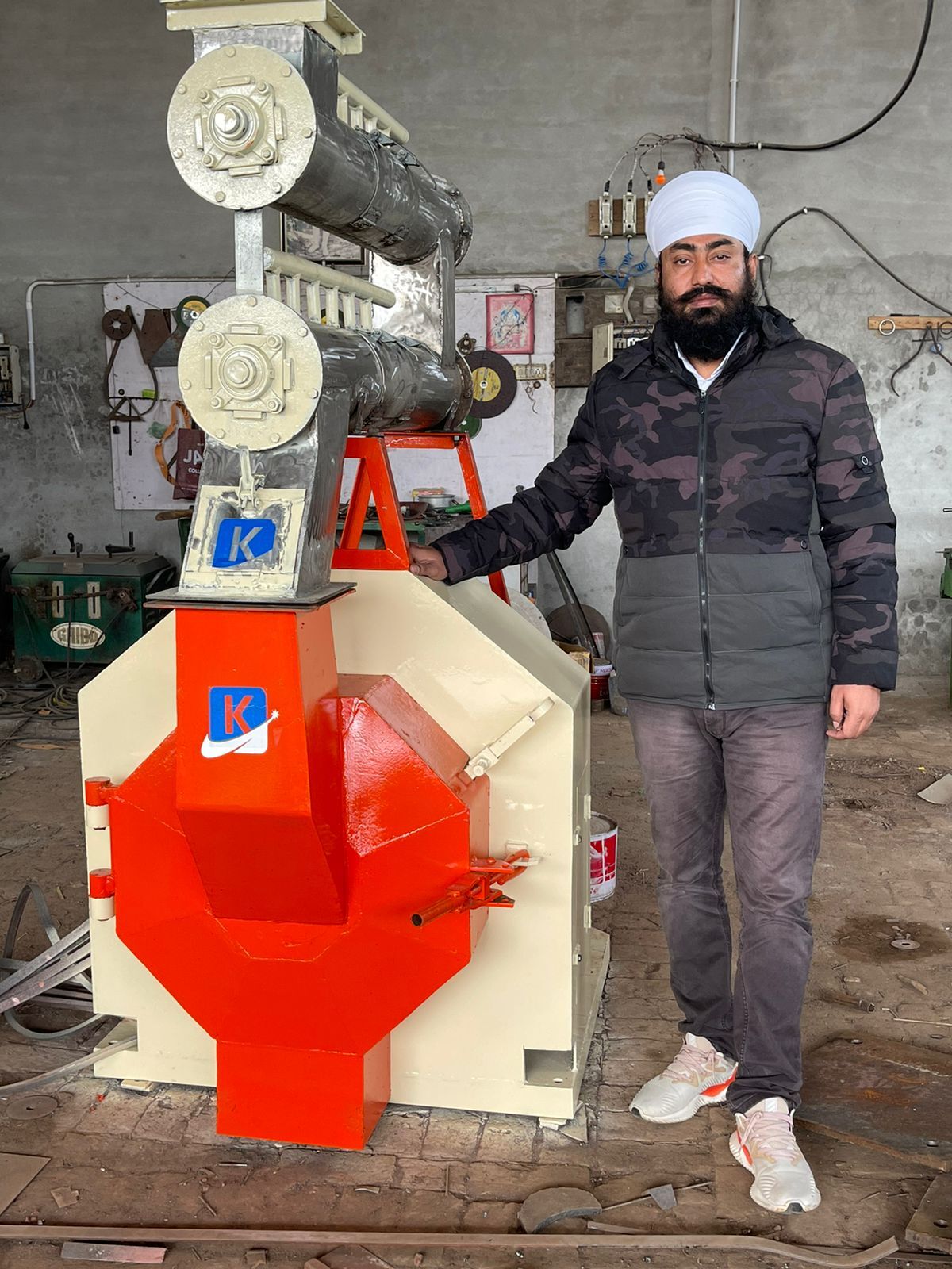 Automatic Horizontal Ring Die Pellet Machine