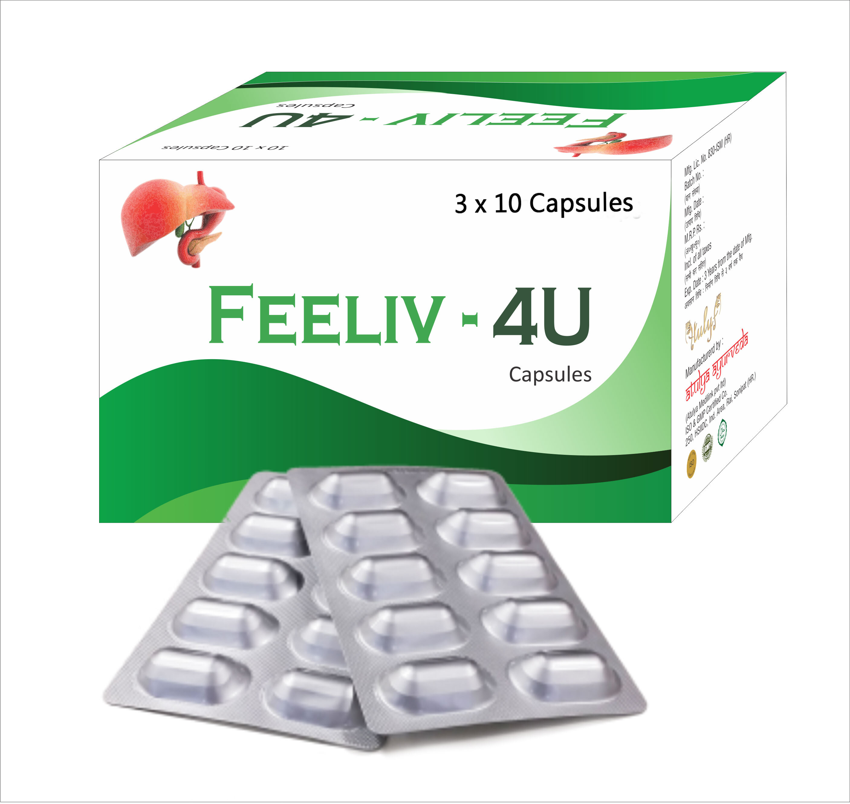 Atulya Feeliv 4u Capsule - Age Group: For Adults