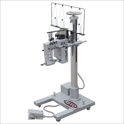 Pedestal With Sewing Heads Conveyor Machine - Semi Automatic, Painted Finish | Electric Power Source, Cnc Technology, Ideal For Commercial Usage