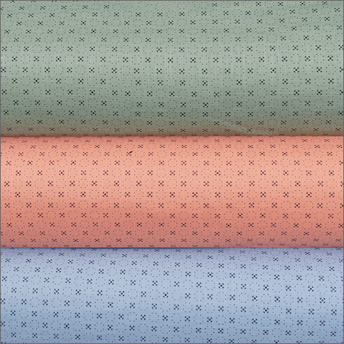 Multicolour 30X30 Cotton Linen Printed Shirting Fabric