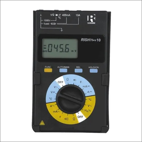 Digital Multimeter Rish Max 10 - Color: Black