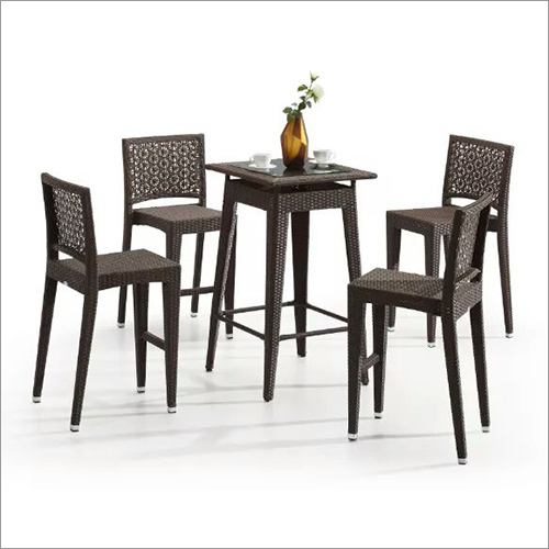 ब्राउन मॉडर्न टेरेस बार सेट