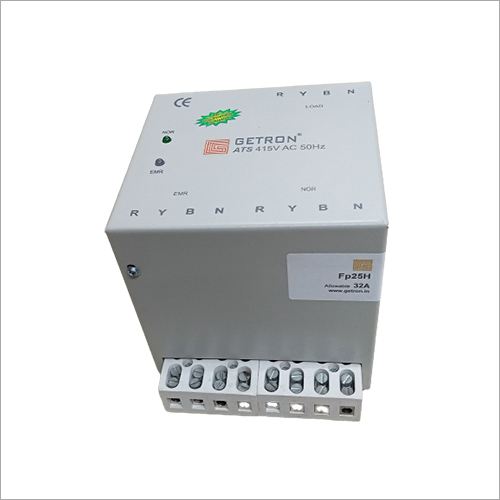 व्हाइट ब्लैक ऑटोमैटिक ट्रांसफर सिस्टम 415v 32a