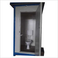 स्टील पोर्टेबल टॉयलेट केबिन