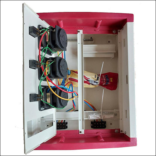 White 6 Way 63a Tpn Phase Selector Rotary Fitted Db