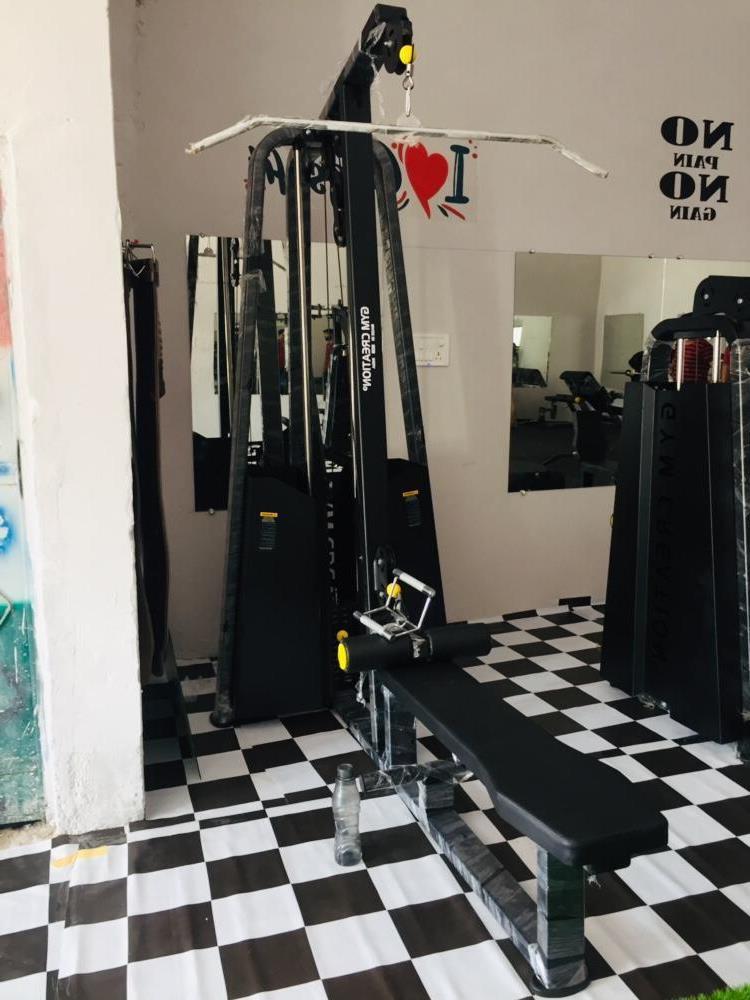 Lat Pull Down With Rowing Combine Gym Machine - Cable Thickness: 6 Millimeter (Mm)