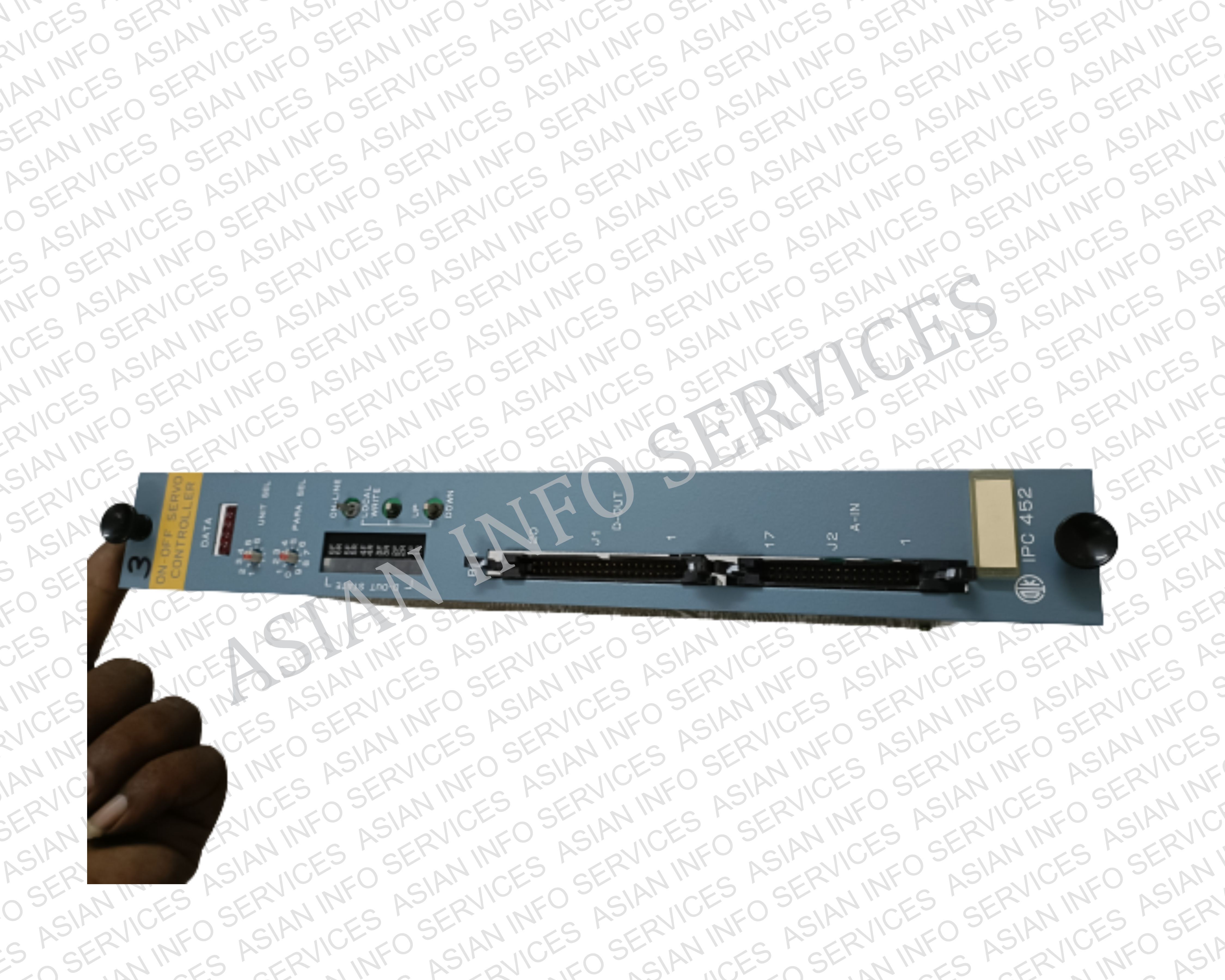 Komori Ipc 452 Circumlateral Board - Black Motherboard For Offset Printing Machines | Reliable Repair Services For Pqc/cpc Applications
