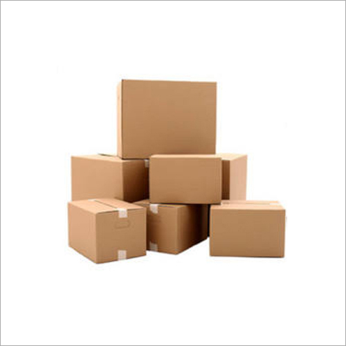 Corrugated Cardboard Boxes - Cardboard Material, Brown Color | Made from Durable Corrugated Board for Reliable Packaging Solutions