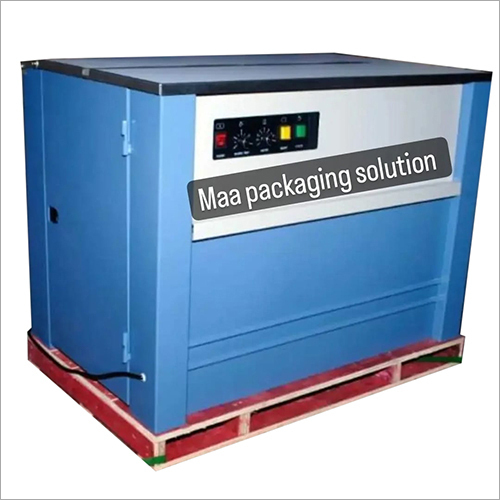 Strapping Machine - Stainless Steel, Semi-Automatic with Frequency Speed Control | Automatic Selection Mode