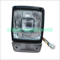 Black Jcb 3dx Headlite Assy