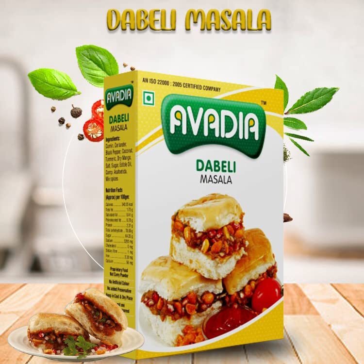 Dabeli Masala - Grade A Brown Powder | Blended For Maximum Flavor, 1-year Shelf Life, Store In A Dry Place