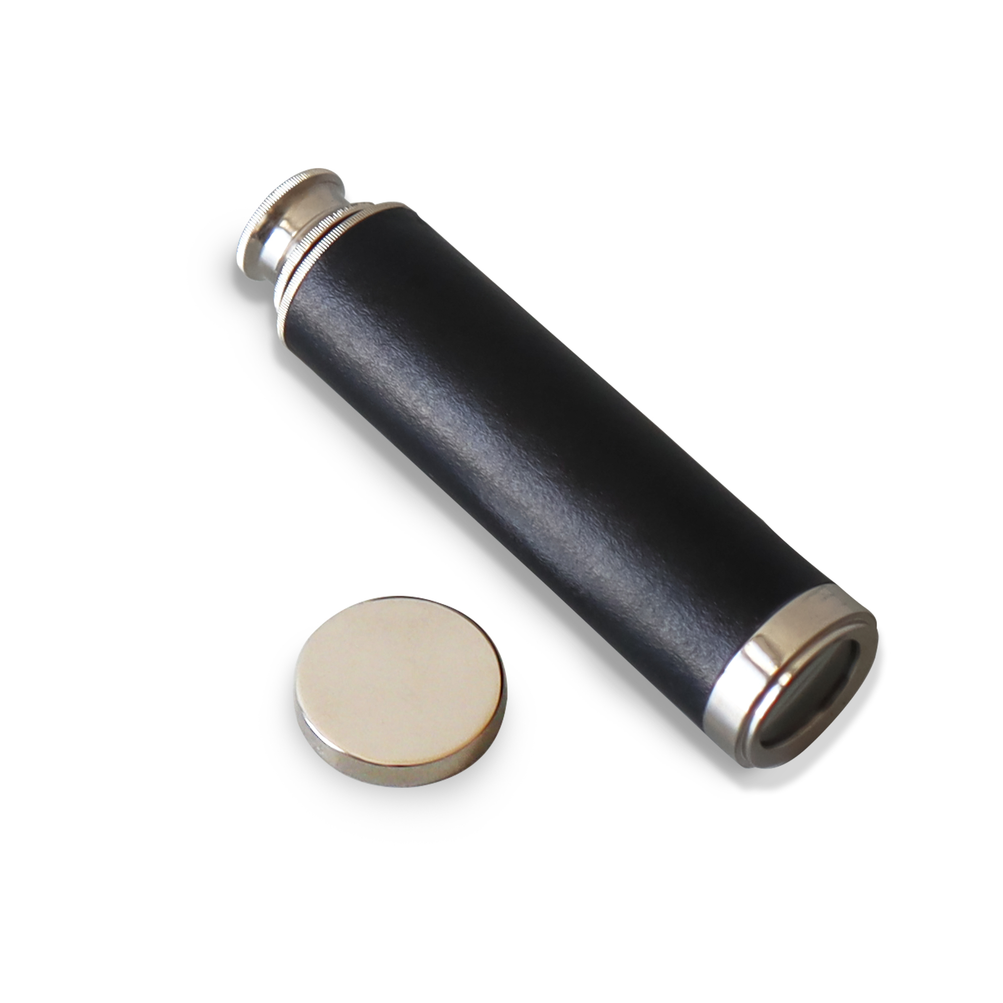 Silver Shiny Nautical Brass Hand Held Telescope Nautical Brass Metal Pirate Navigation Brass Handcraft Telescope