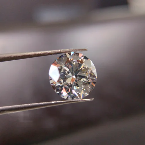 Lab Created Diamonds For Earring Diamond Carat: As Per Requirement Carat
