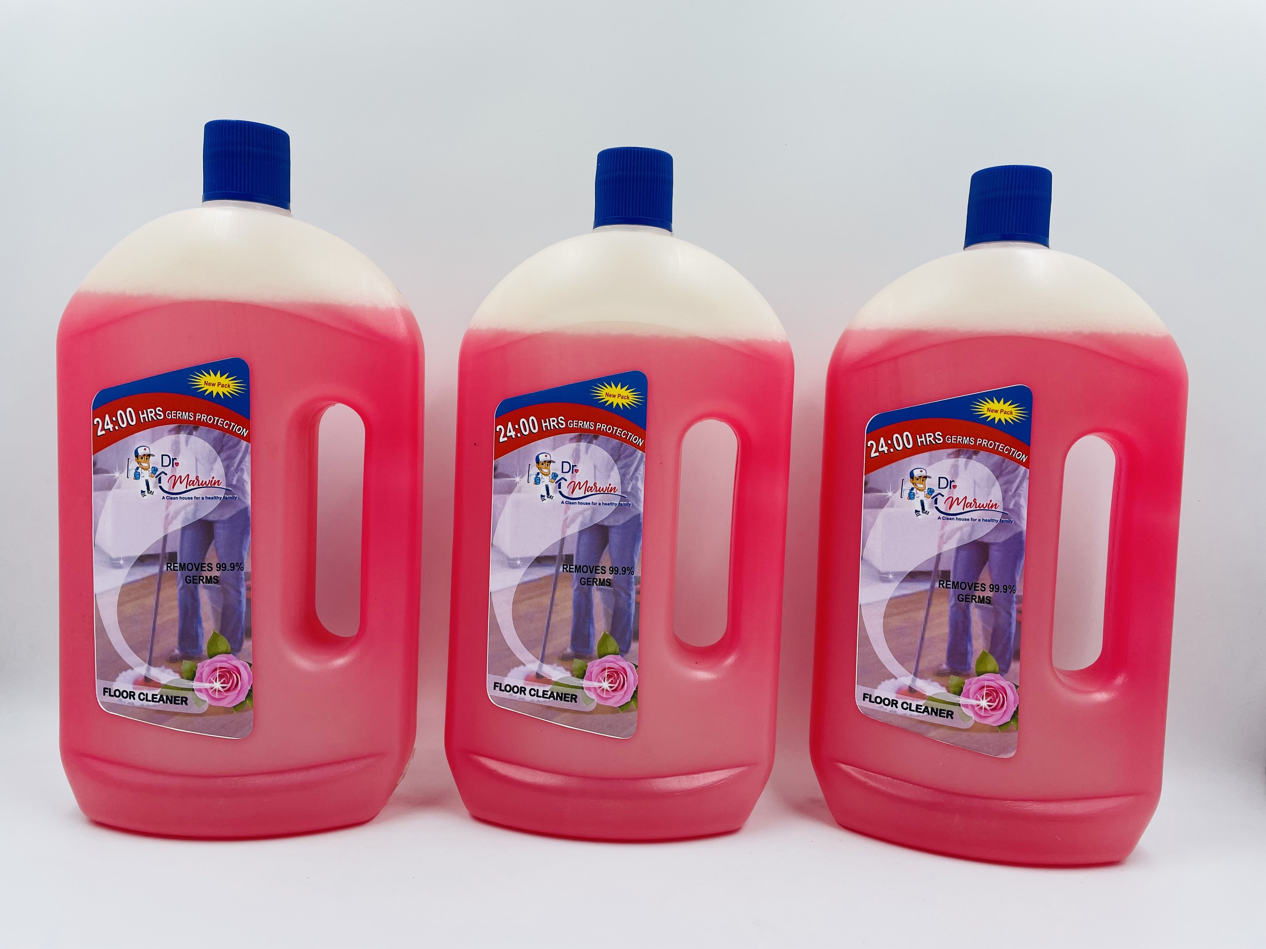 Dr Marwin Floor Cleaners - Light Yellow, Multi-purpose Citrus Formula | Cleans Tough Stains, Removes Germs, Easy On-spot Or Diluted Use