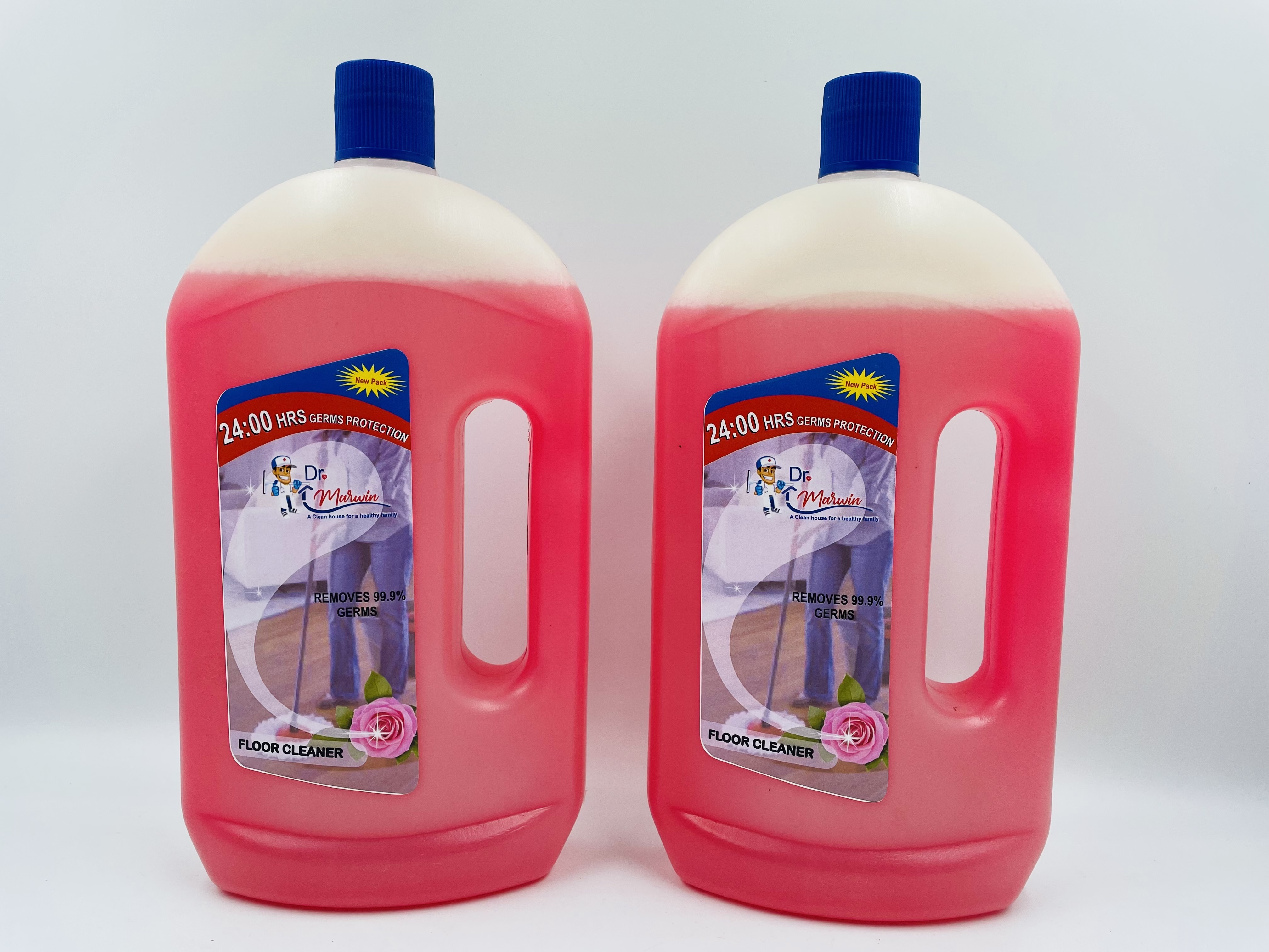Dr Marwin Floor Cleaners - Light Yellow, Multi-purpose Citrus Formula | Cleans Tough Stains, Removes Germs, Easy On-spot Or Diluted Use