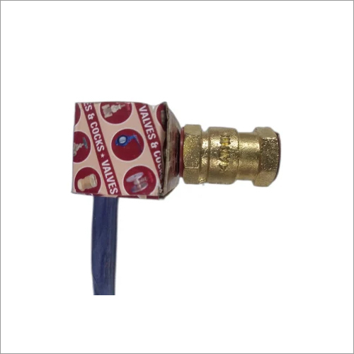 Brass Ball Valve - 1 Inch Size | Golden Finish, Durable Metal for High Pressure and Temperature Resistance