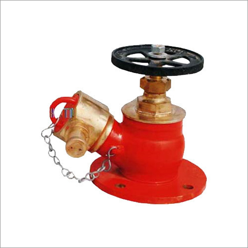 Fire Hydrant Valve - PVC Material, Red Color | Essential Fire Safety Equipment for Efficient Water Flow Management