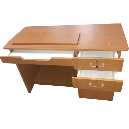 Brown Computer Wooden Table